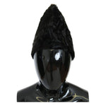 Dolce & Gabbana Black Xiangao Lamb Fur Beanie HAT21012-1