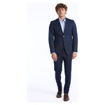 Baldinini Trend Blue Wool Men Suit BA-24652-IT52 | XL-FBB-312
