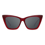 Jimmy Choo Red Acetate Sunglasses JCLUCINESDXLAC