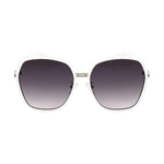 Guess White Metal Sunglasses GUGF040721BAC