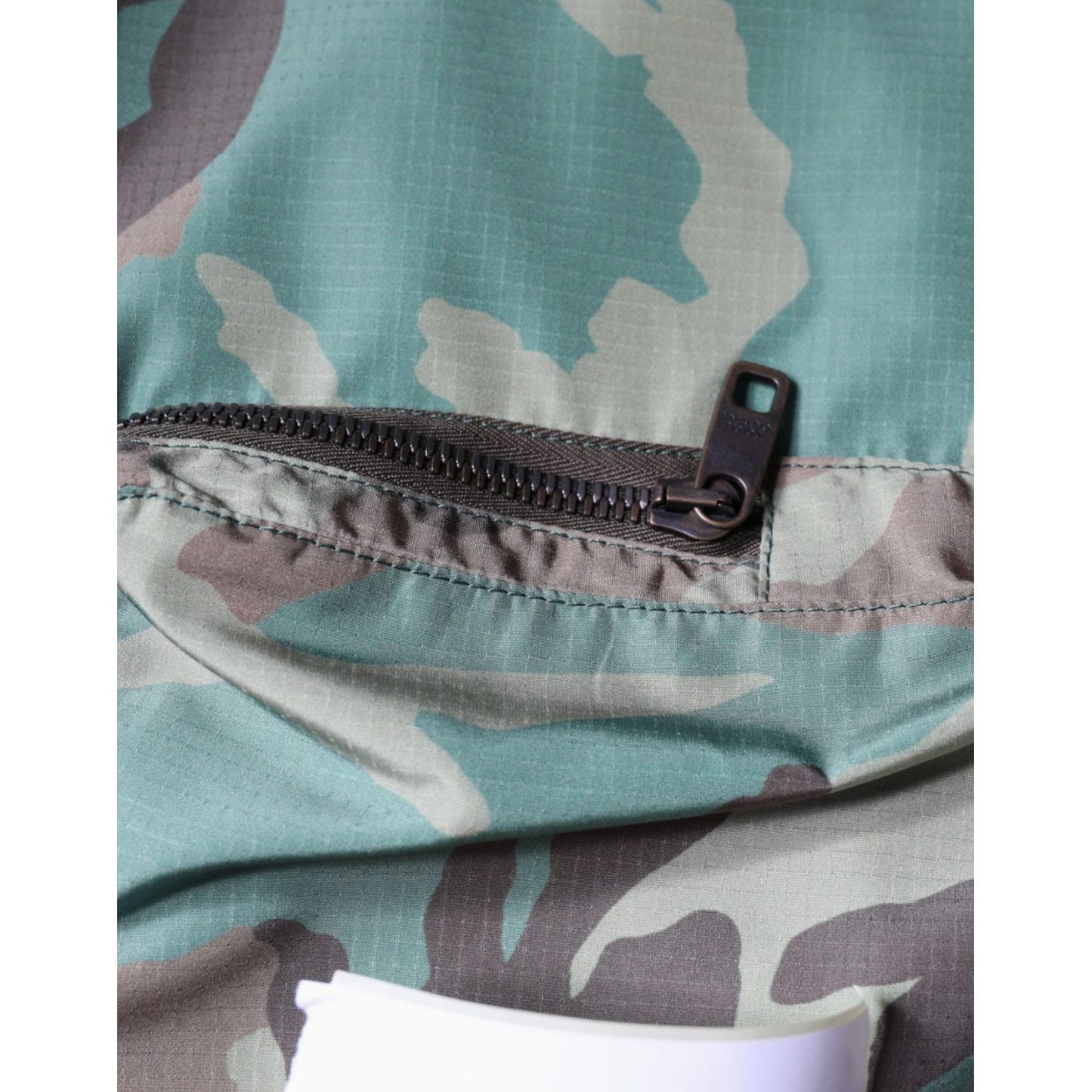 Dolce & Gabbana Multicolor Camouflage Button Down Shirt Dolce & Gabbana Light Slate Gray