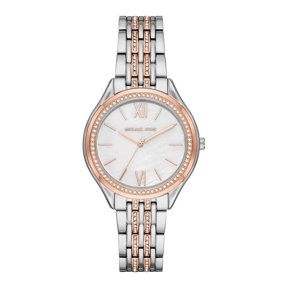 Michael Kors Multicolor Stainless Steel Watch Michael Kors Light Gray