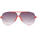 Polaroid Red Plastic Sunglasses POPLD6017SABA608WAC