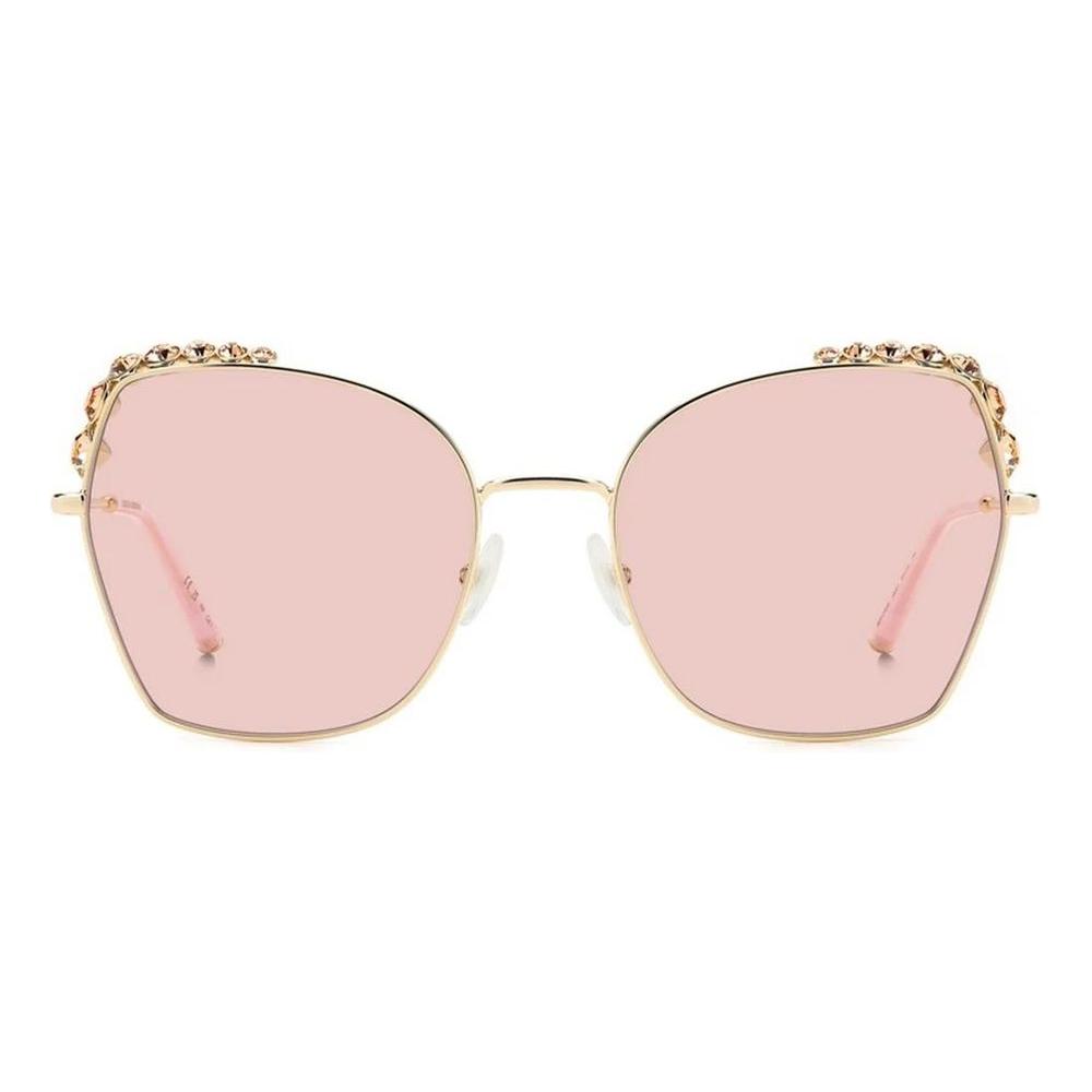 Carolina Herrera Multicolor Metal Sunglasses Carolina Herrera Wheat