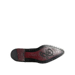 Dolce & Gabbana Black Leather Derby Formal Dress Shoes