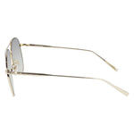 Longchamp Gold Metal Sunglasses LOLO139S712AC