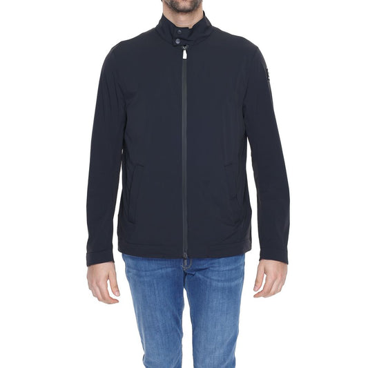 Suns Black Nylon Jackets & Coat