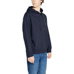 Armani Exchange Blue Cotton Hoody AR-14712600010-IT44 | S