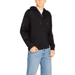 Armani Exchange Black Cotton Hoody AR-14712900009-IT44 | S