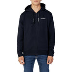 Armani Exchange Blue Cotton Hoody AR-9047800128-IT44 | S