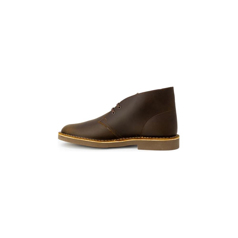 Clarks Brown Leather Boot Clarks Dark Slate Gray