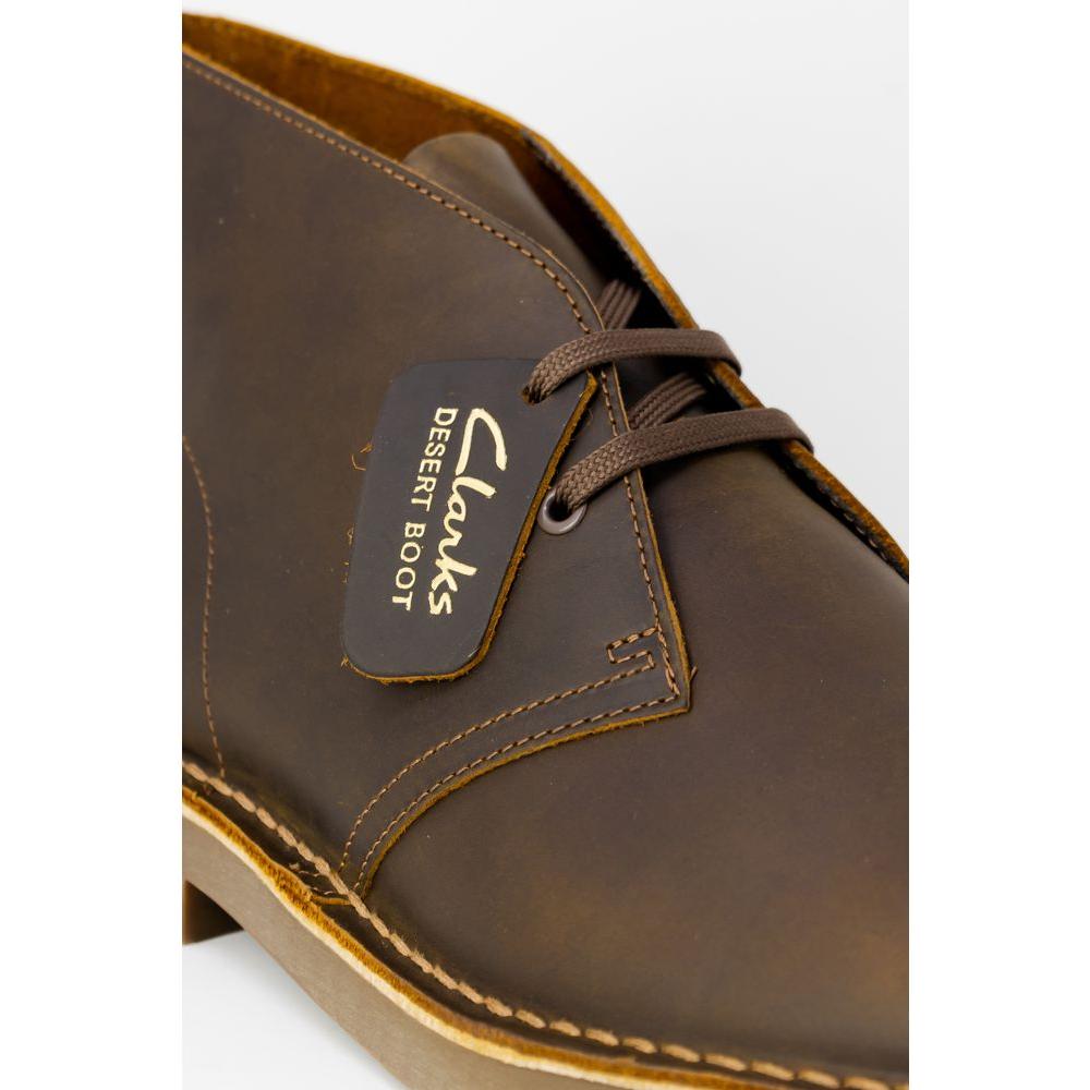 Clarks Brown Leather Boot Clarks Dark Olive Green