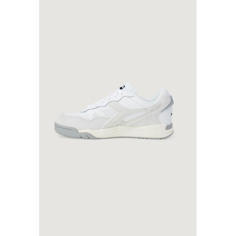 Diadora White Artificial Leather Sneaker Diadora Lavender