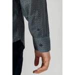 Armani Exchange Gray Viscose Shirt AR-13323400136-IT44 | S