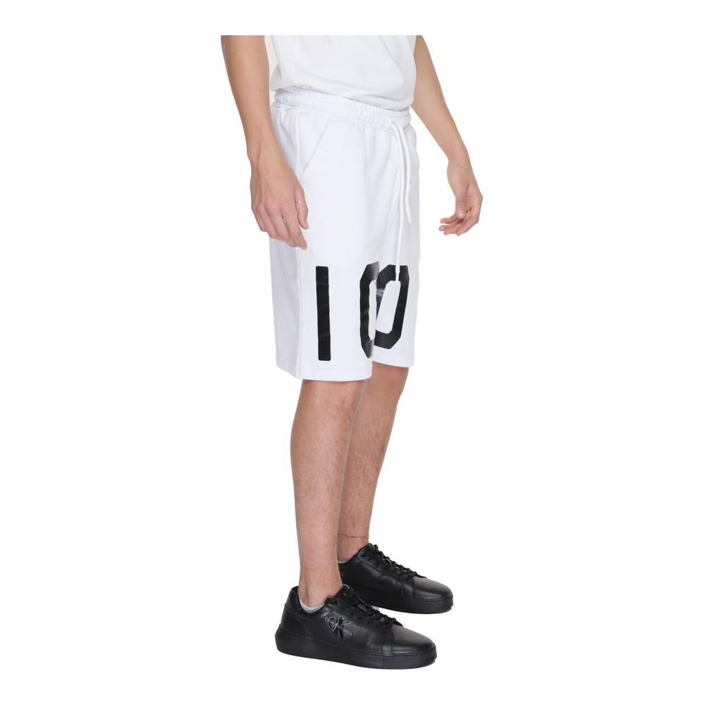 Icon White Cotton Short Icon Light Gray