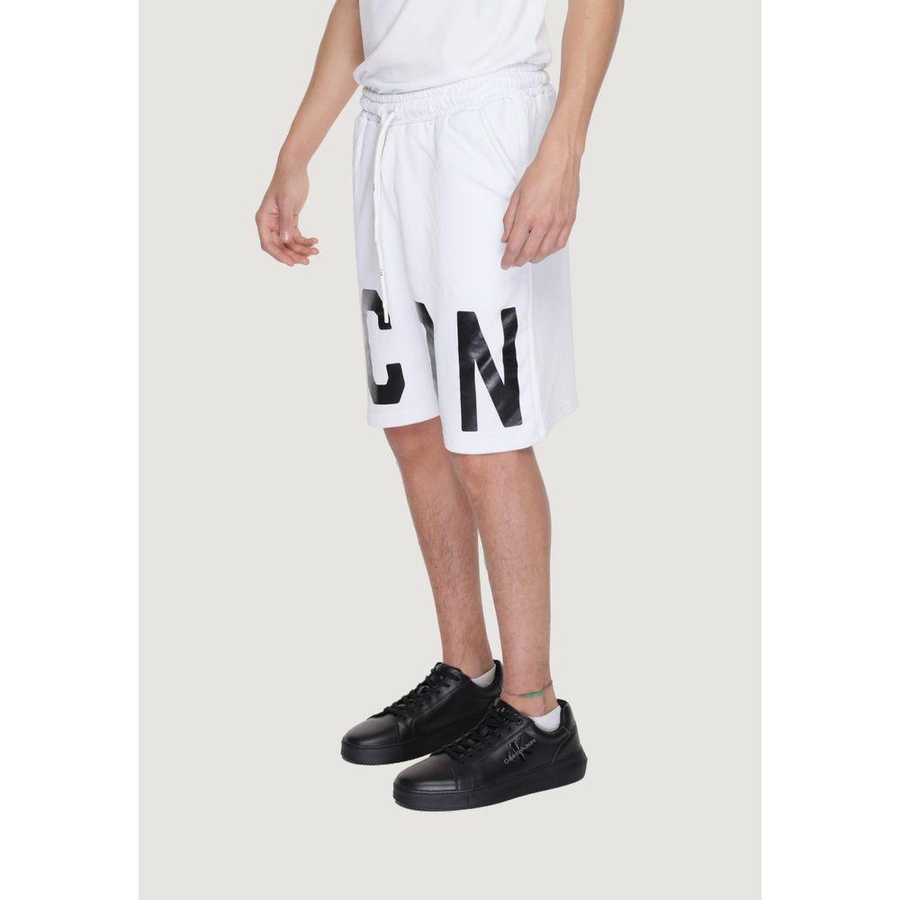 Icon White Cotton Short Icon Light Gray