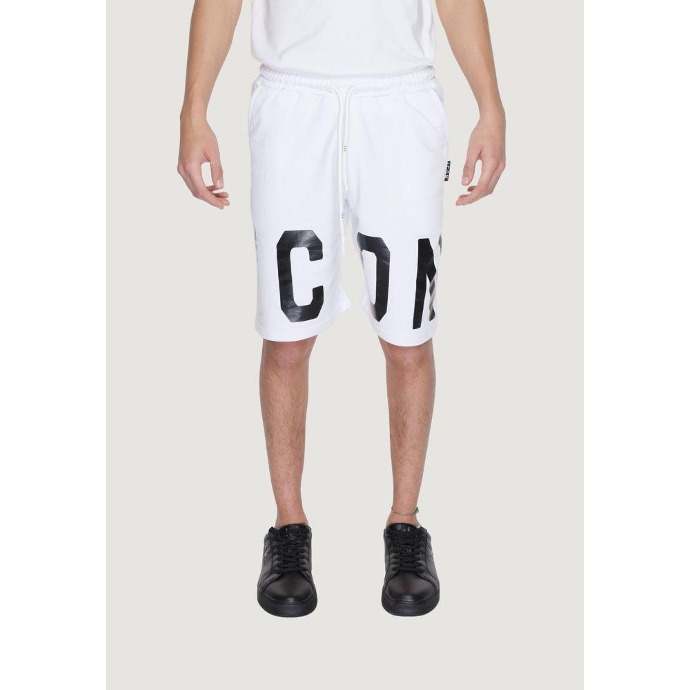 Icon White Cotton Short Icon Light Gray