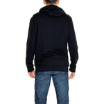 EA7 Emporio Armani Black Cotton Hoody