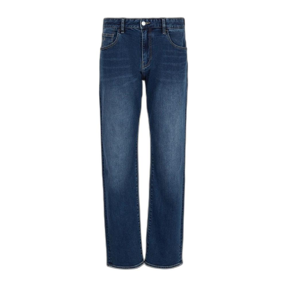 Armani Exchange Blue Cotton Jeans & Pant Armani Exchange Dark Slate Gray
