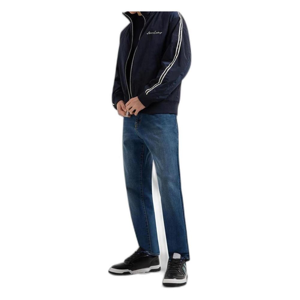 Armani Exchange Blue Cotton Jeans & Pant Armani Exchange Dark Slate Gray