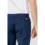 Armani Exchange Blue Cotton Pant AR-13324900010-W30