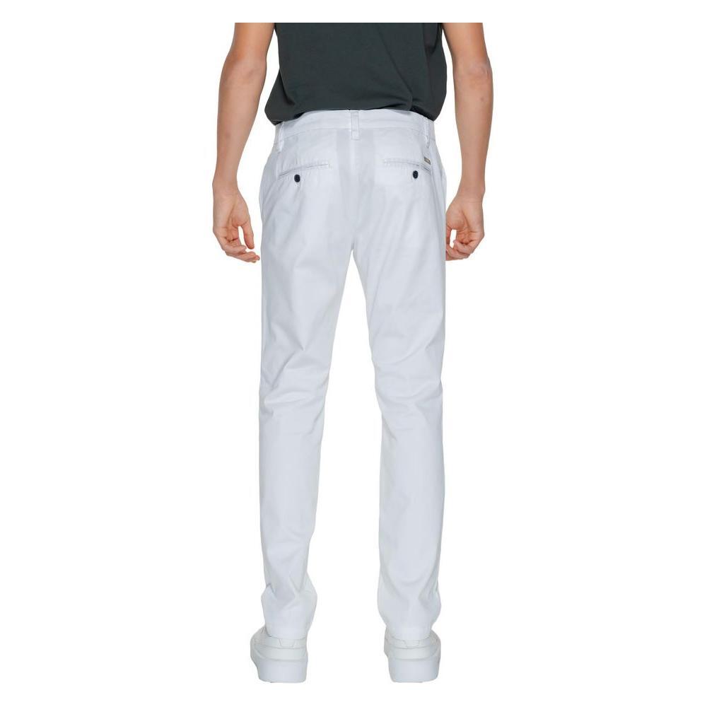 Armani Exchange White Cotton Pant AR-13327100008-W29