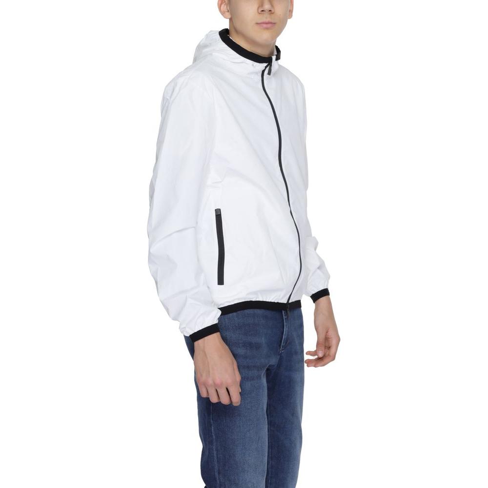 Suns White Polyester Jacket Suns Dark Slate Gray