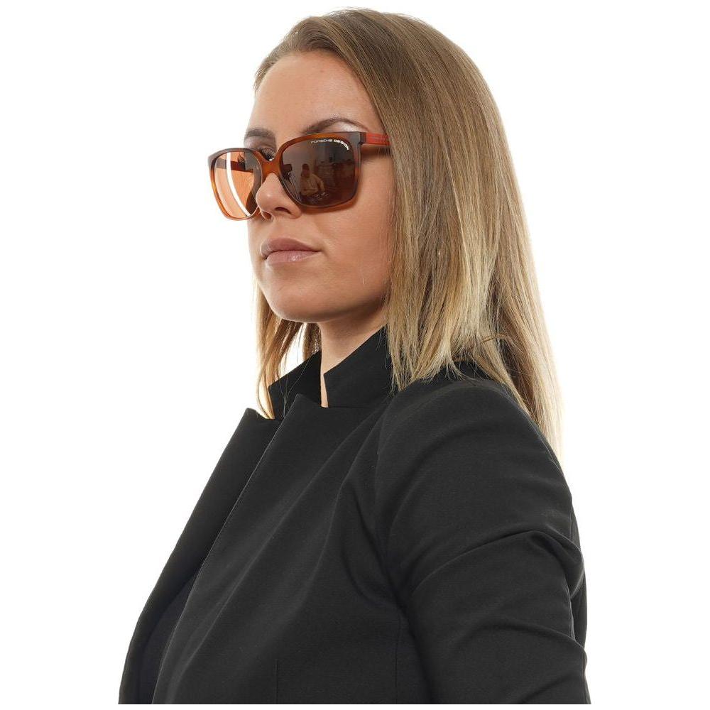 Porsche Design Brown Women Sunglasses Porsche Design Rosy Brown