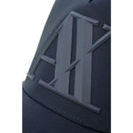 Armani Exchange Blue Polyester Caps Baseball Hat AR-2788900010-UNI
