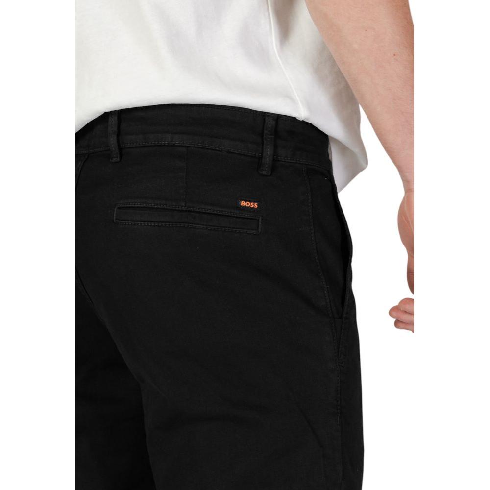 Hugo Boss Black Cotton Jeans & Pant Hugo Boss Black