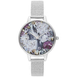 Olivia Burton Silver Stainless Steel Watch OBOB16US11AC