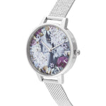 Olivia Burton Silver Stainless Steel Watch OBOB16US11AC