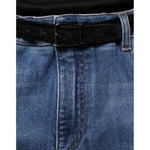 Dolce & Gabbana Blue Washed Cotton Stretch Men Denim Jeans