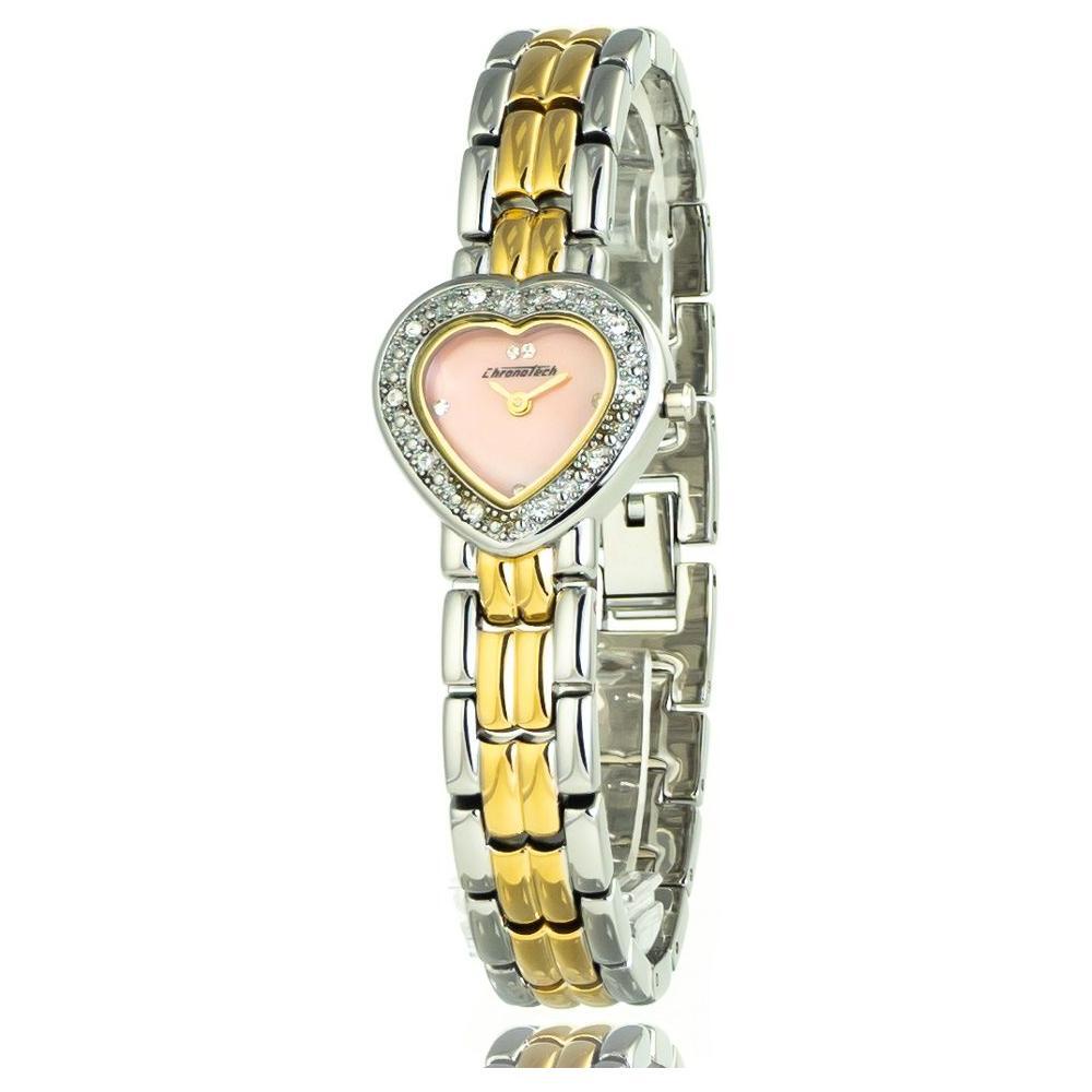 Chronotech Silver Stainless Steel Watch CHCT2027L06AC
