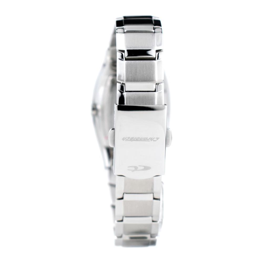 Chronotech Silver Stainless Steel Dress Watch