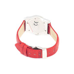 Chronotech Red Leather Watch CHCT7279B05AC