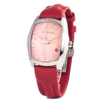 Chronotech Red Leather Watch CHCT7588L04AC