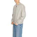 Calvin Klein Gray Organic Cotton Jackets & Coat CA-14571300136-IT46 | M