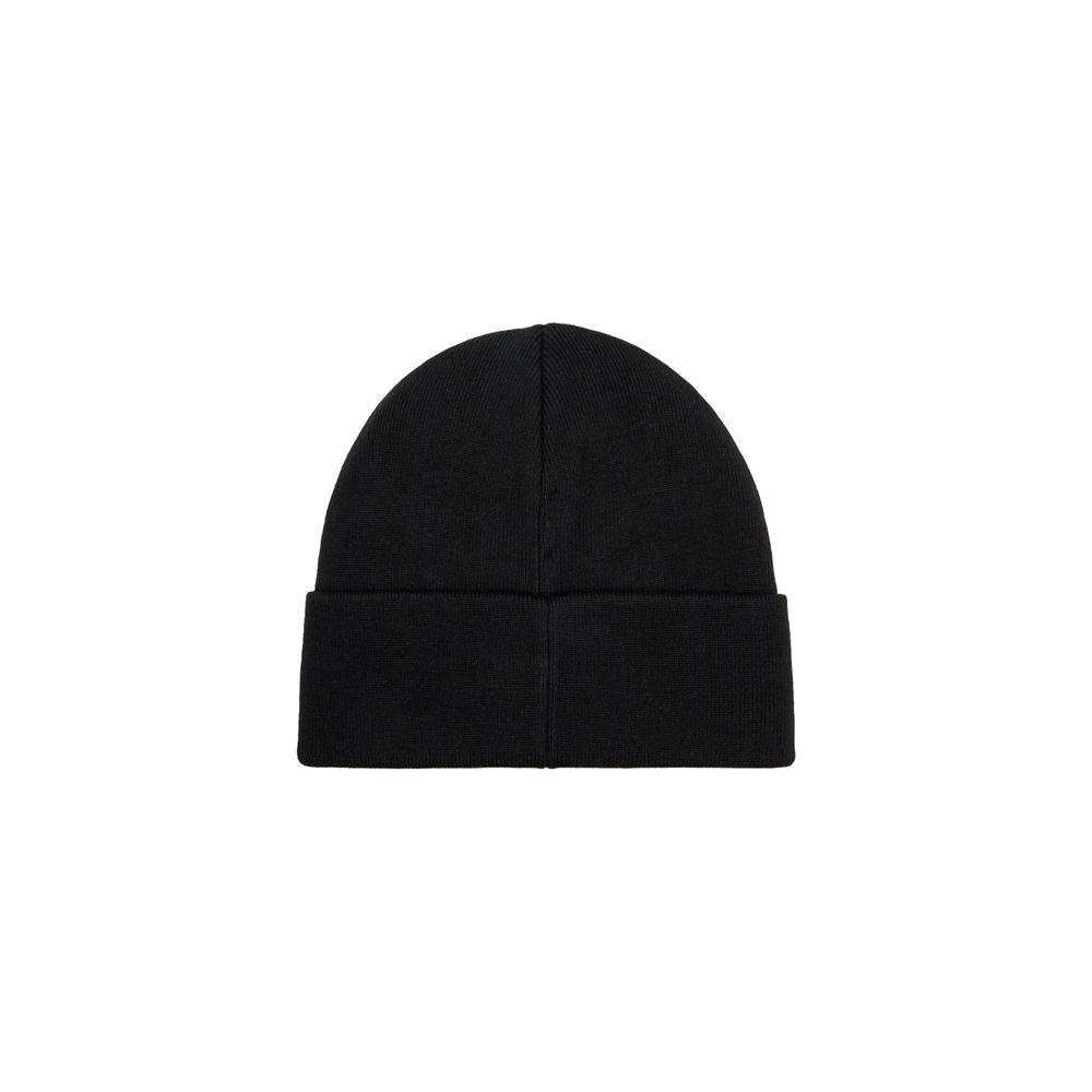 Calvin Klein Black Recycled Polyester Hats & Cap Calvin Klein Black