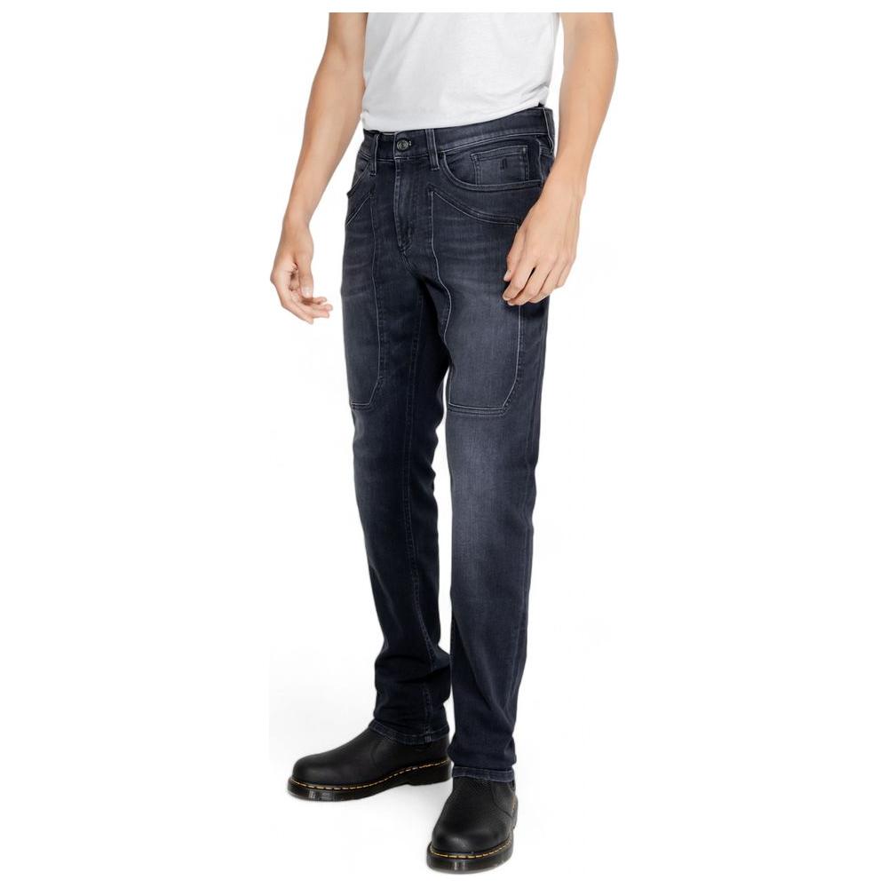 Jeckerson Blue Cotton Jeans & Pant