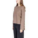 Vila Clothes Gray Viscose Sportswear VI-15571500147-IT42|M