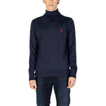 U.S. POLO ASSN. Blue Cotton Turtleneck US-15717400010-IT46 | M