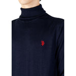 U.S. POLO ASSN. Blue Cotton Turtleneck US-15717400010-IT46 | M