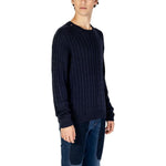 U.S. POLO ASSN. Blue Cotton Sweater US-15719300010-IT52 | XL