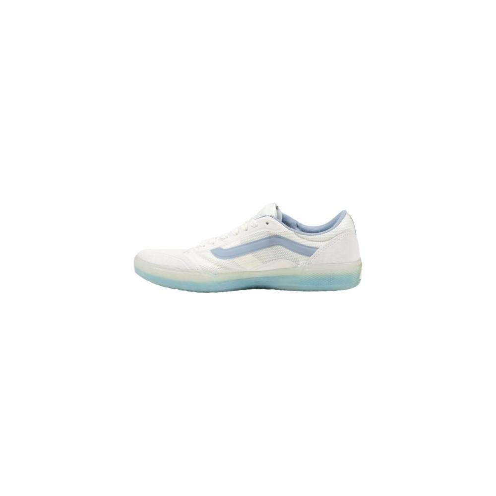 Vans Blue Leather Sneaker Vans Light Gray