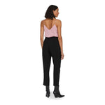 Vila Clothes Black Viscose Cropped Pant VI-10437300009-IT36|XXS