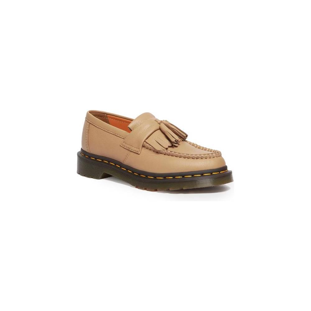 Dr. Martens Beige Leather Platform DR-13412300127-EU40/US10