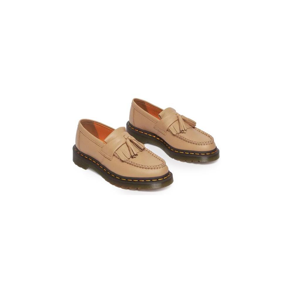 Dr. Martens Beige Leather Platform DR-13412300127-EU40/US10