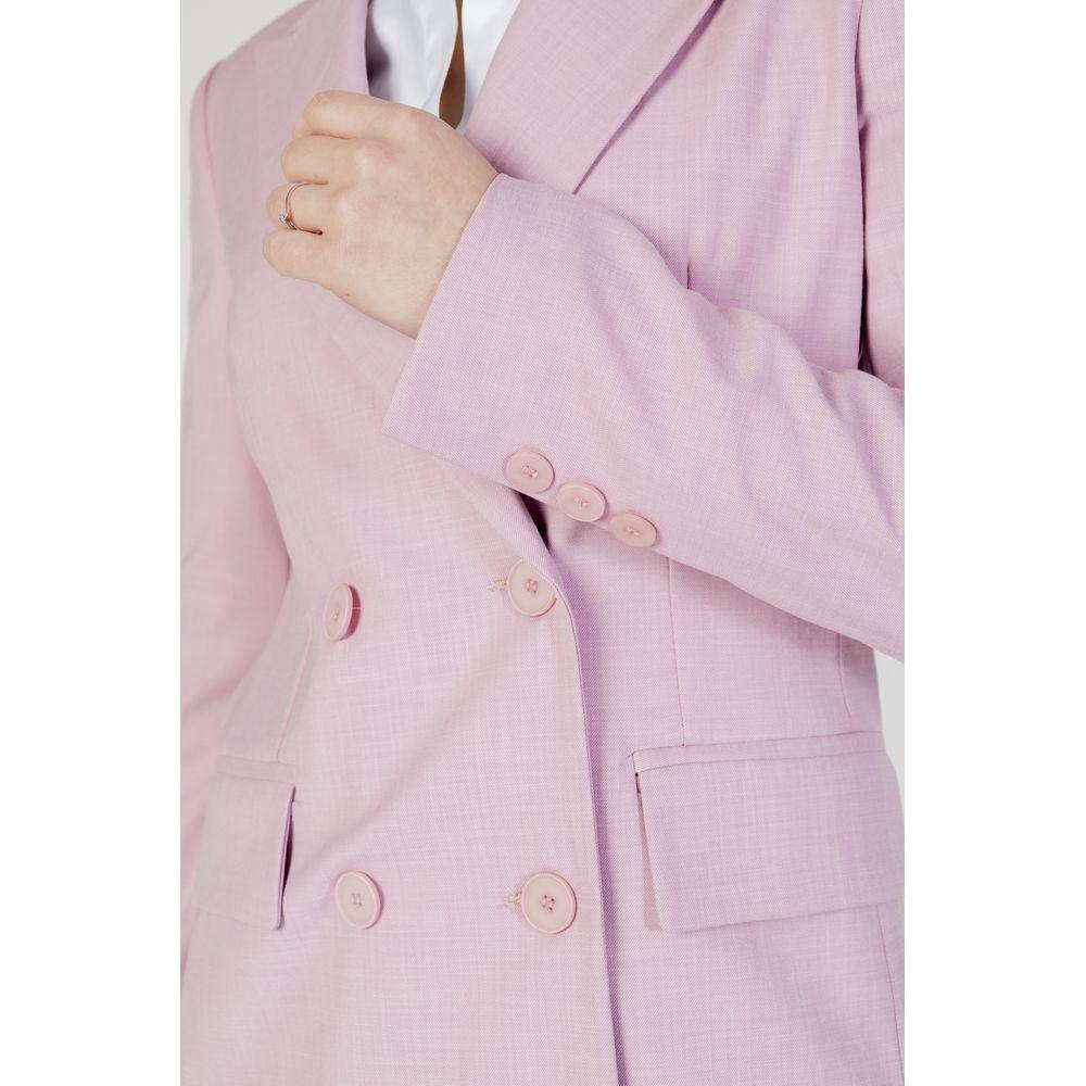 Sandro Ferrone Multicolor Viscose Suits & Blazer Sandro Ferrone Thistle