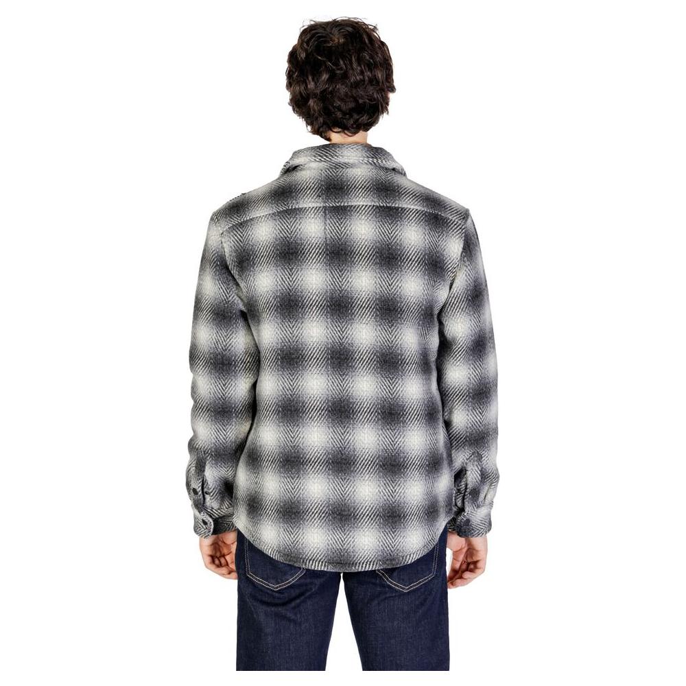 Gianni Lupo Black Wool Jacket Gianni Lupo Dark Slate Gray